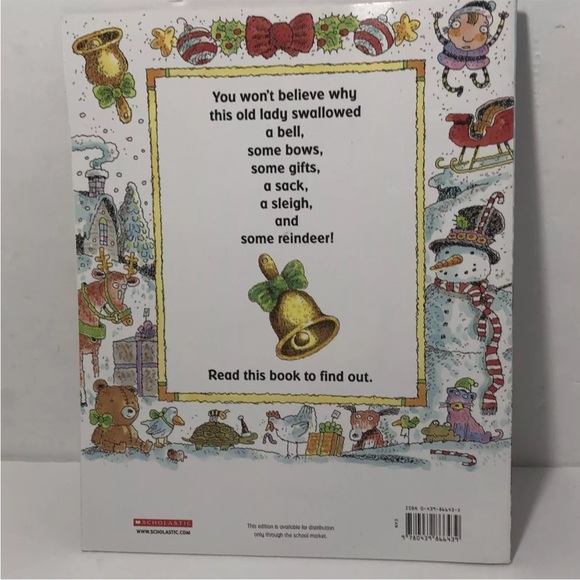 There Was An Old Lady Who Swallowed A Bell by Lucille Colandro - Picture 2 of 2